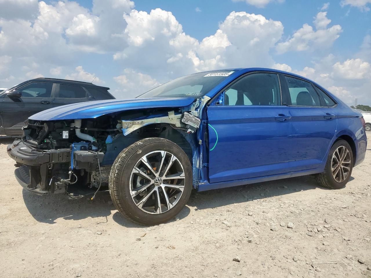 2024 Volkswagen Jetta Sport, VIN 3VWBM7BU1RM090837 — Partial repair