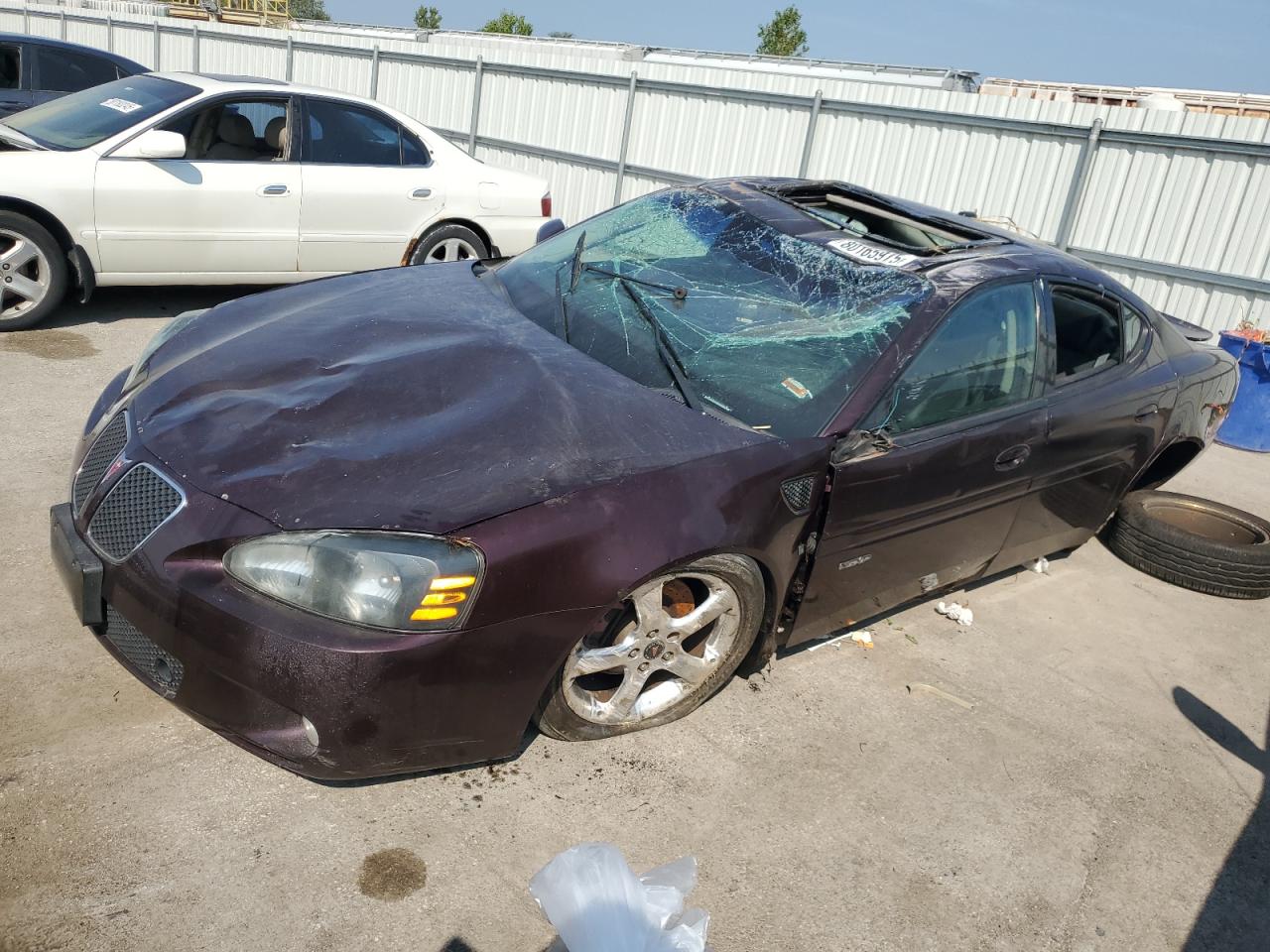 2006 Pontiac Grand Prix GXP, VIN 2G2WC55C361110415 — Крыша
