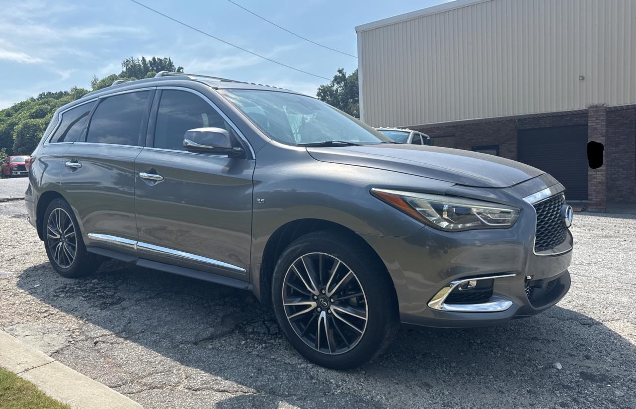 2017 Infiniti QX60, VIN 5N1DL0MN1HC525606 — Partial repair