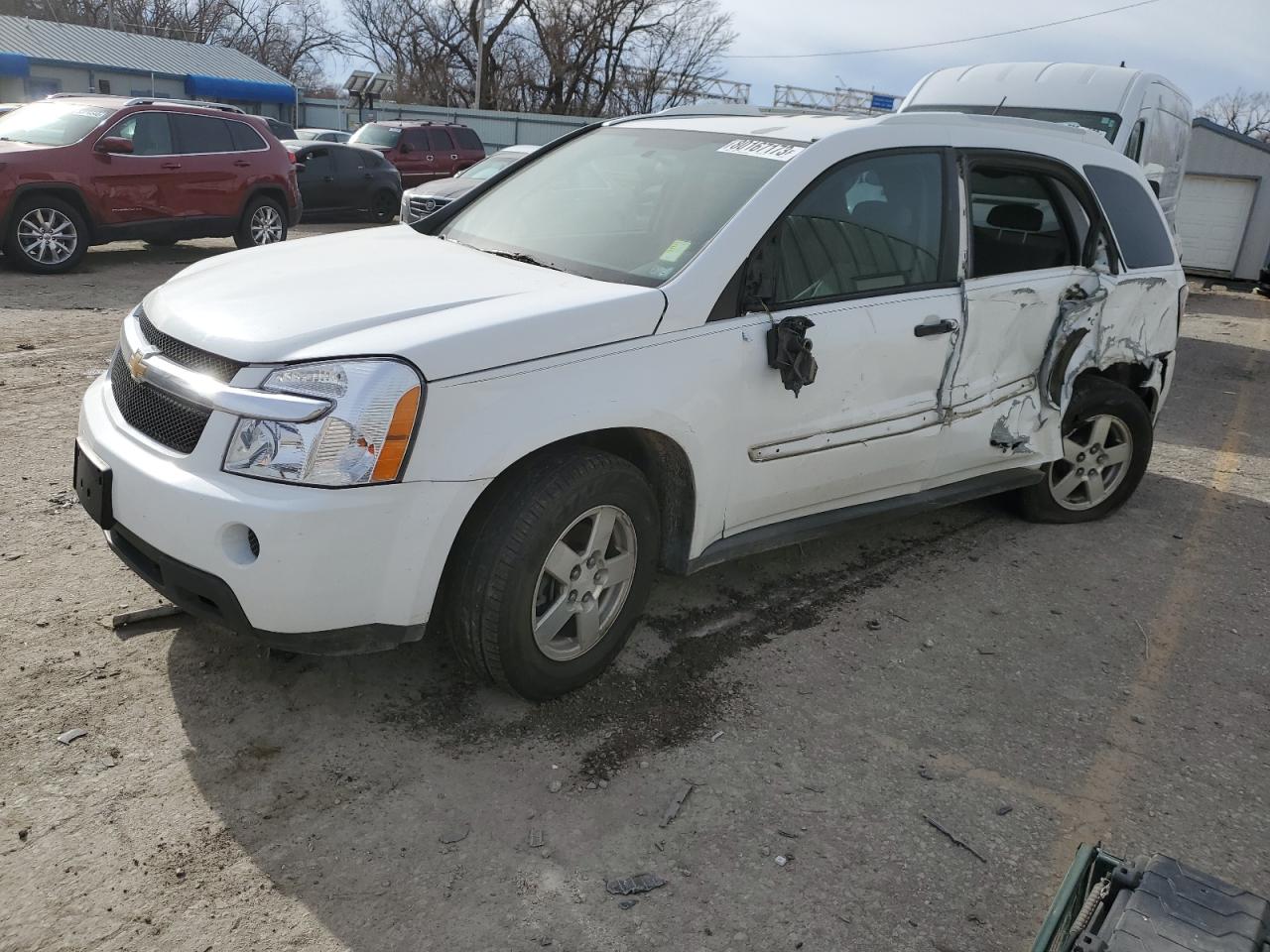 2007 Chevrolet Equinox LT, VIN 2CNDL73FX76100525 — Side