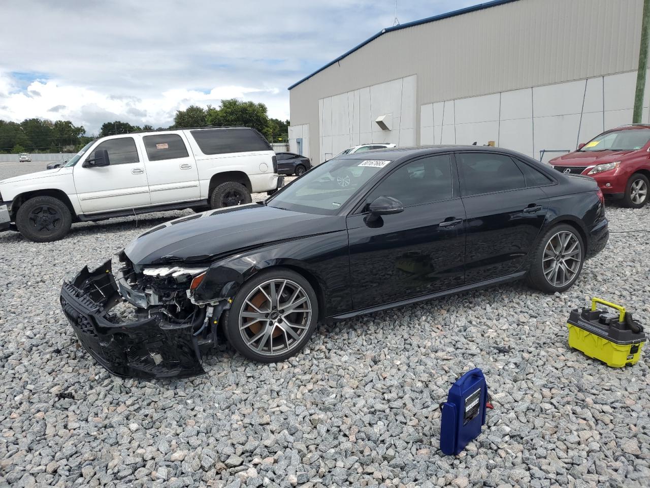 2022 Audi S4 Premium Plus, VIN WAUB4AF47NA032116 — Front end
