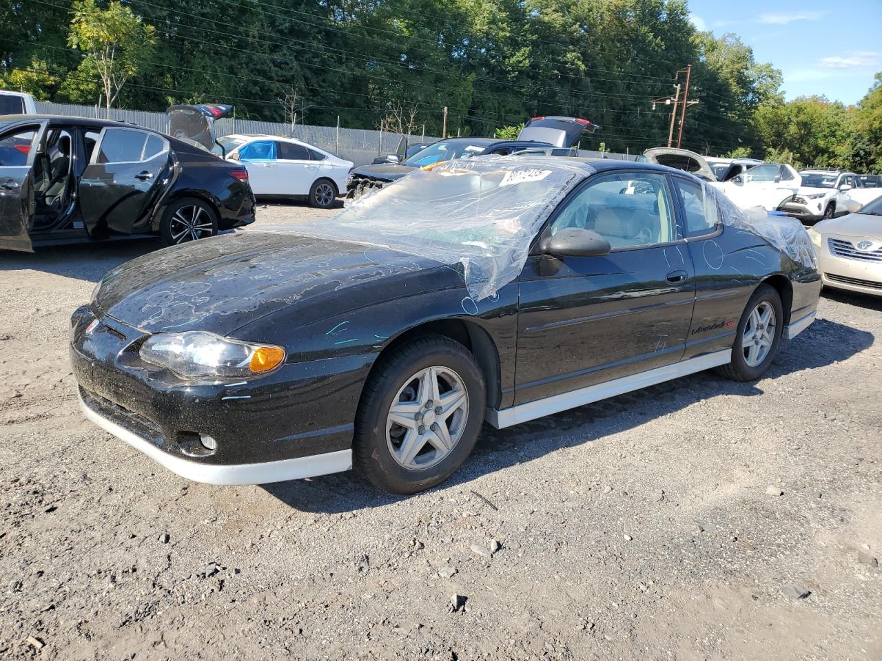 2003 Chevrolet Monte Carlo SS, VIN 2G1WX15K039222045 — Auction photo