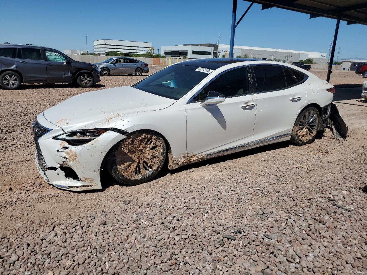 2023 Lexus LS 500, VIN JTHD51FF4P5019375 — Front end
