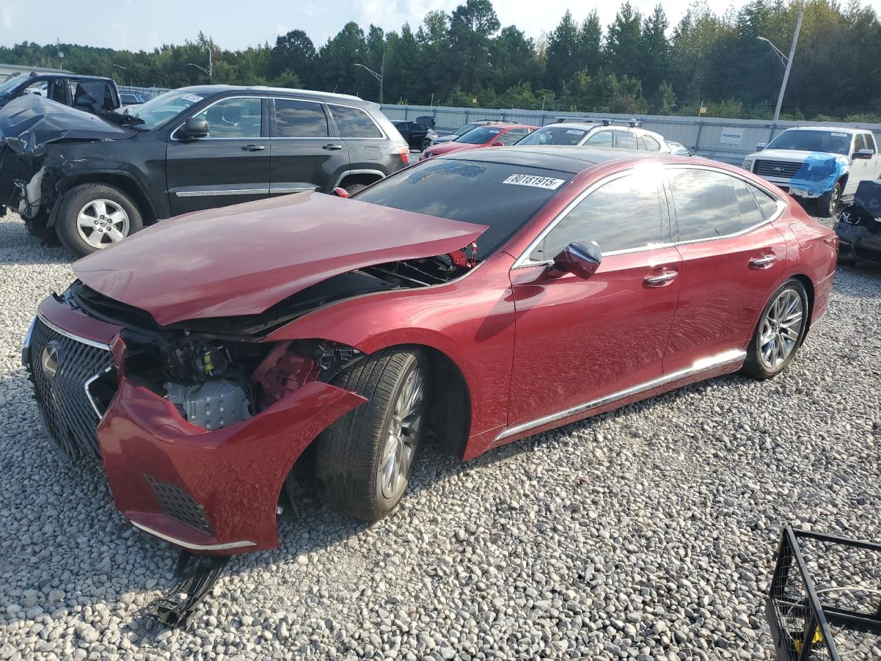 2022 Lexus LS 500, VIN JTHG5LFF1N5016813 — Front end