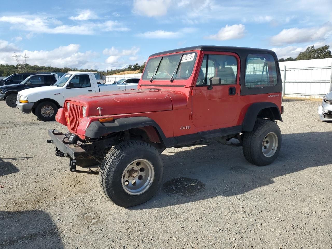1994 Jeep Wrangler S, VIN 1J4FY19PXRP407587 — Missing or altered VIN