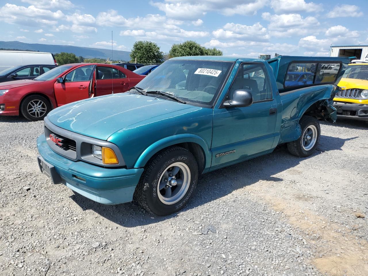 1994 GMC Sonoma, VIN 1GTCS14Z1RK525835 — Rear end