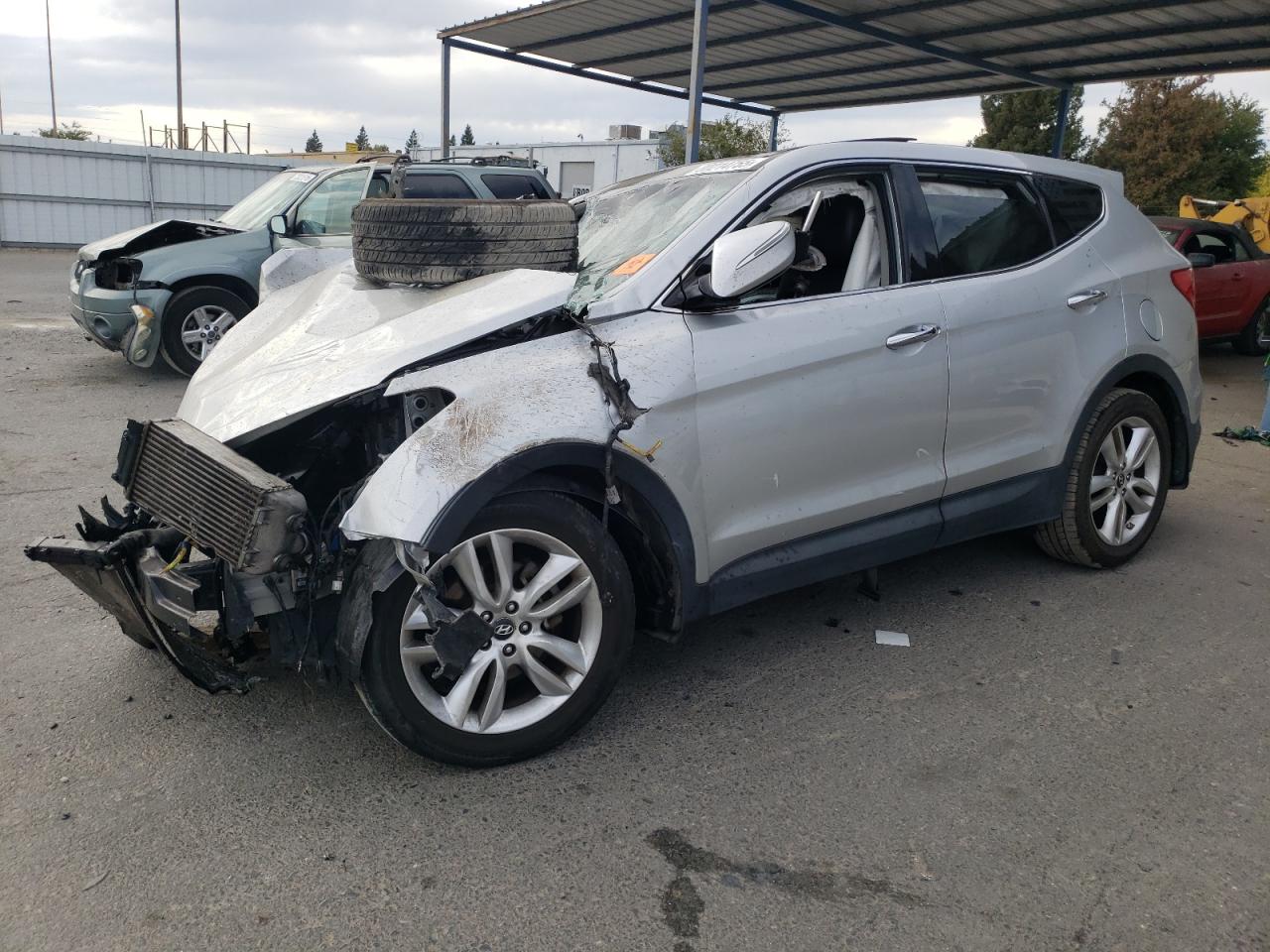 2013 Hyundai Santa Fe Sport, VIN 5XYZWDLA9DG034536 — All over