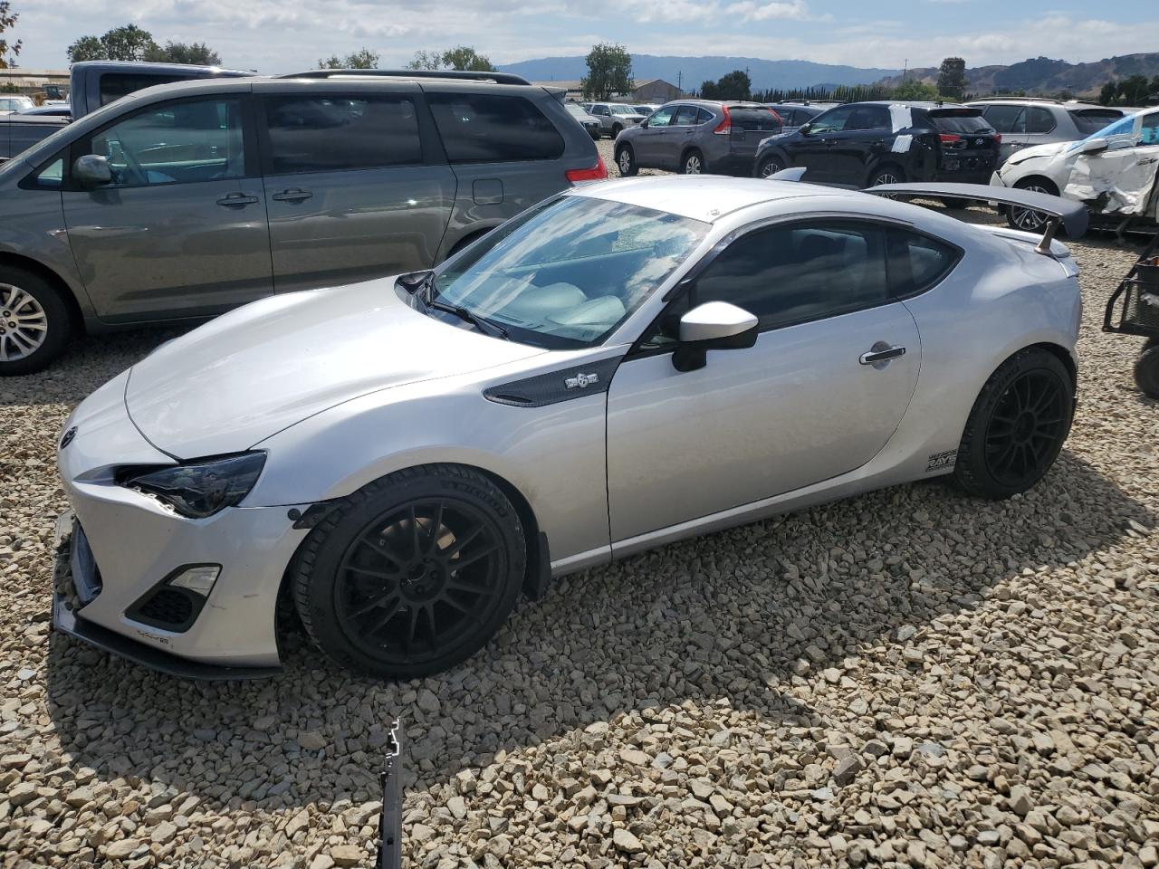 2013 Scion FR-S, VIN JF1ZNAA15D1728361 — Rear end