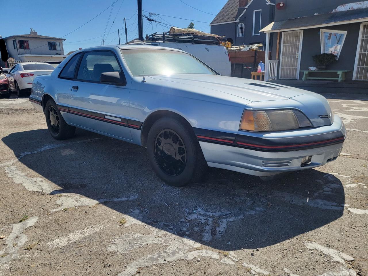 1987 Ford Thunderbird, VIN 1FABP64W7HH154214 — Minor dents and scratches