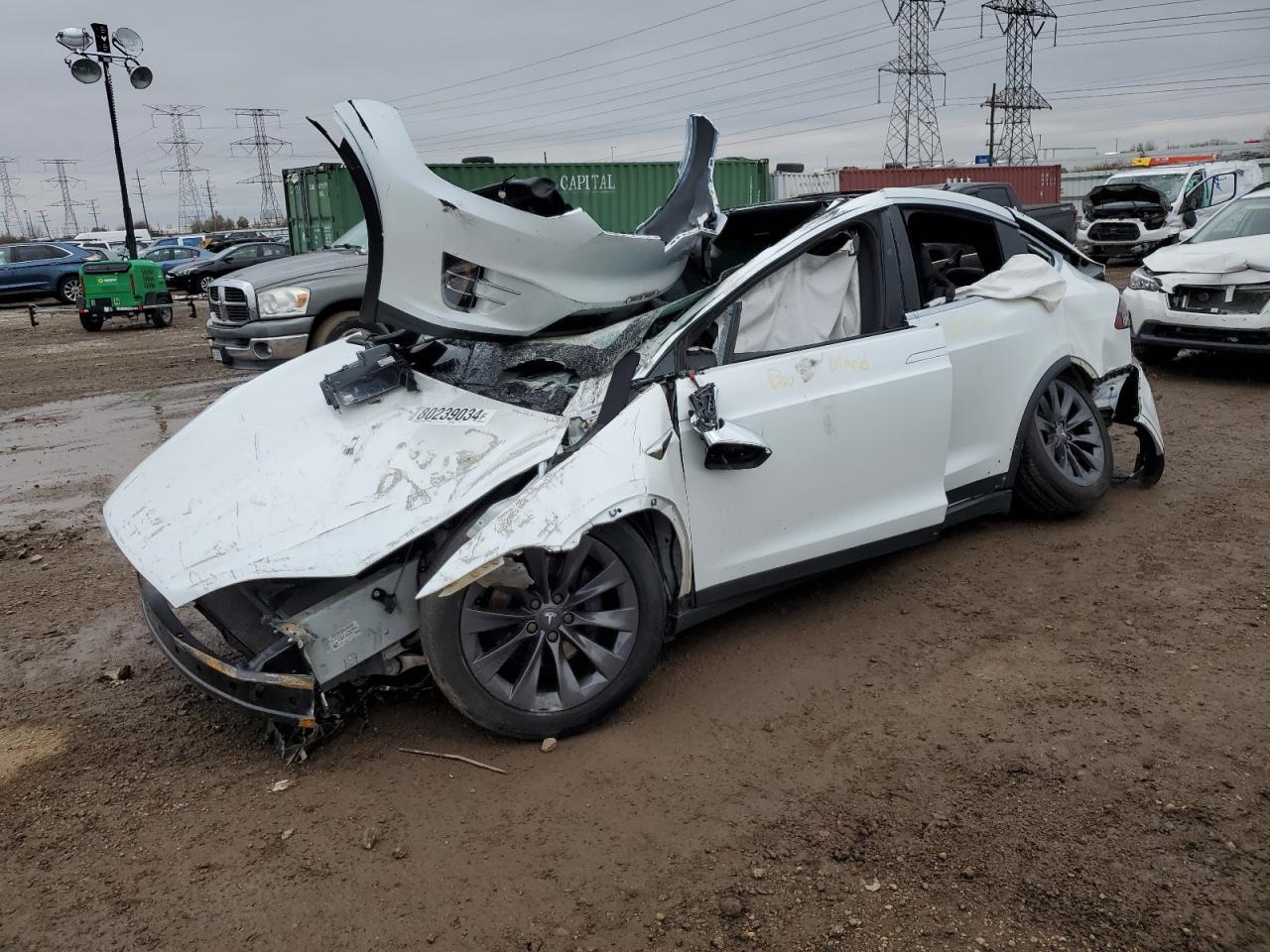 2018 Tesla Model X 75D, VIN 5YJXCBE21JF141044 — All over