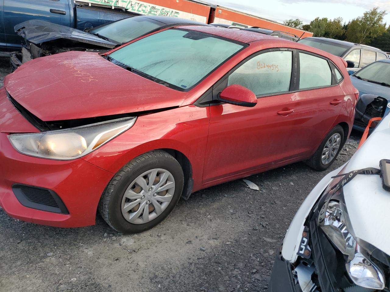 2020 Hyundai Accent, VIN 3KPC25A65LE092063 — Front end