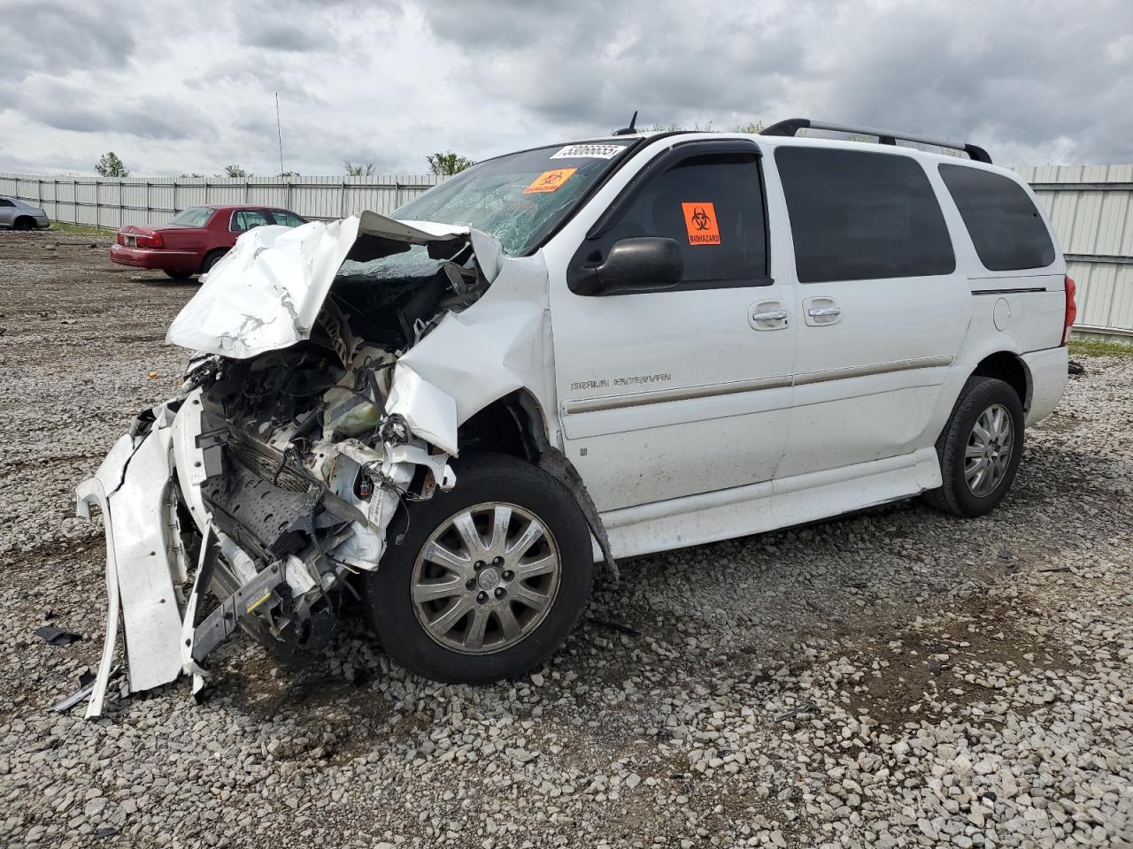 2007 Buick Terraza CXL, VIN 4GLDV13WX7D200572 — Перед