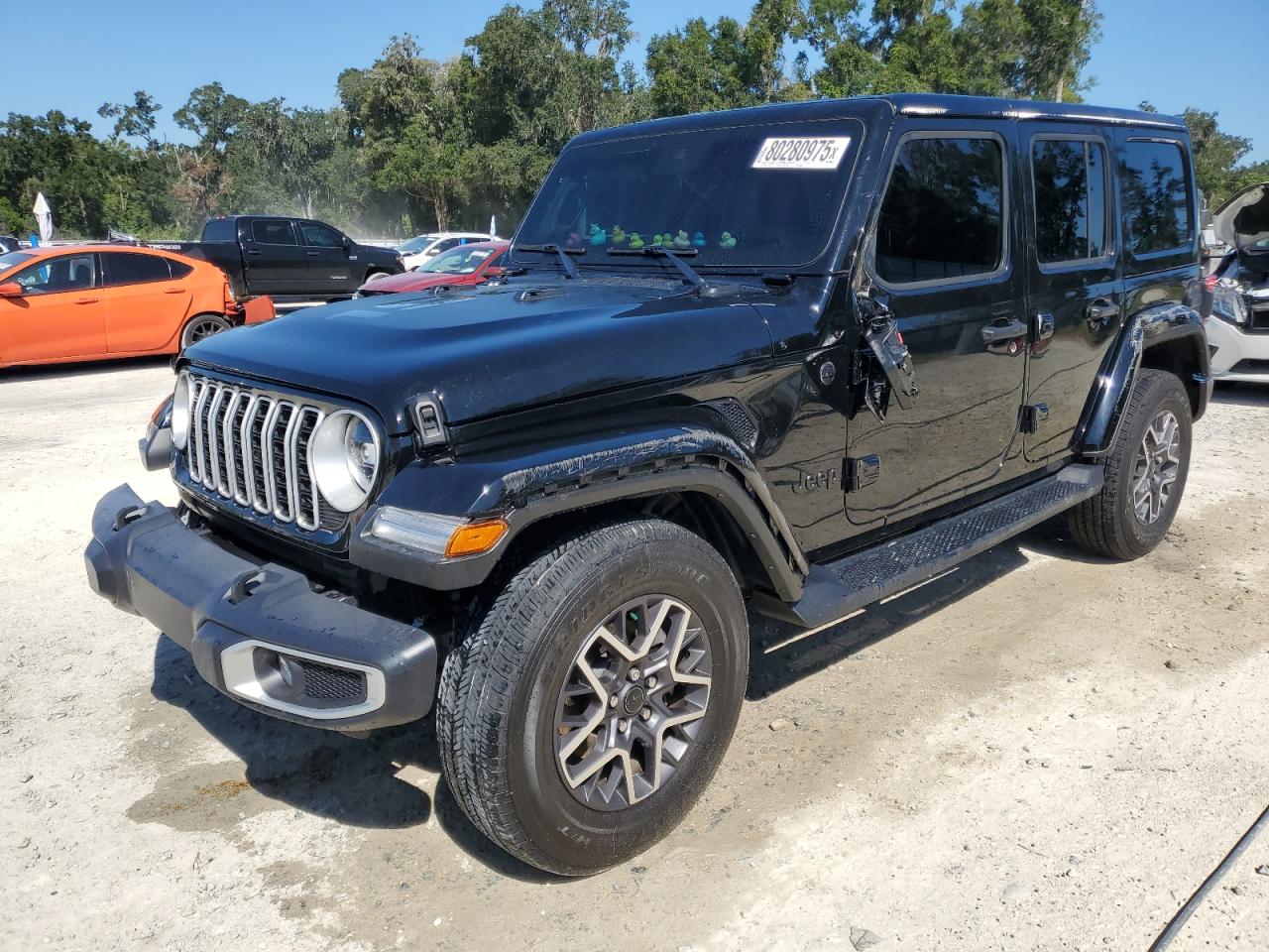 2025 Jeep Wrangler Sahara, VIN 1C4PJXEN4SW508884 — Rollover