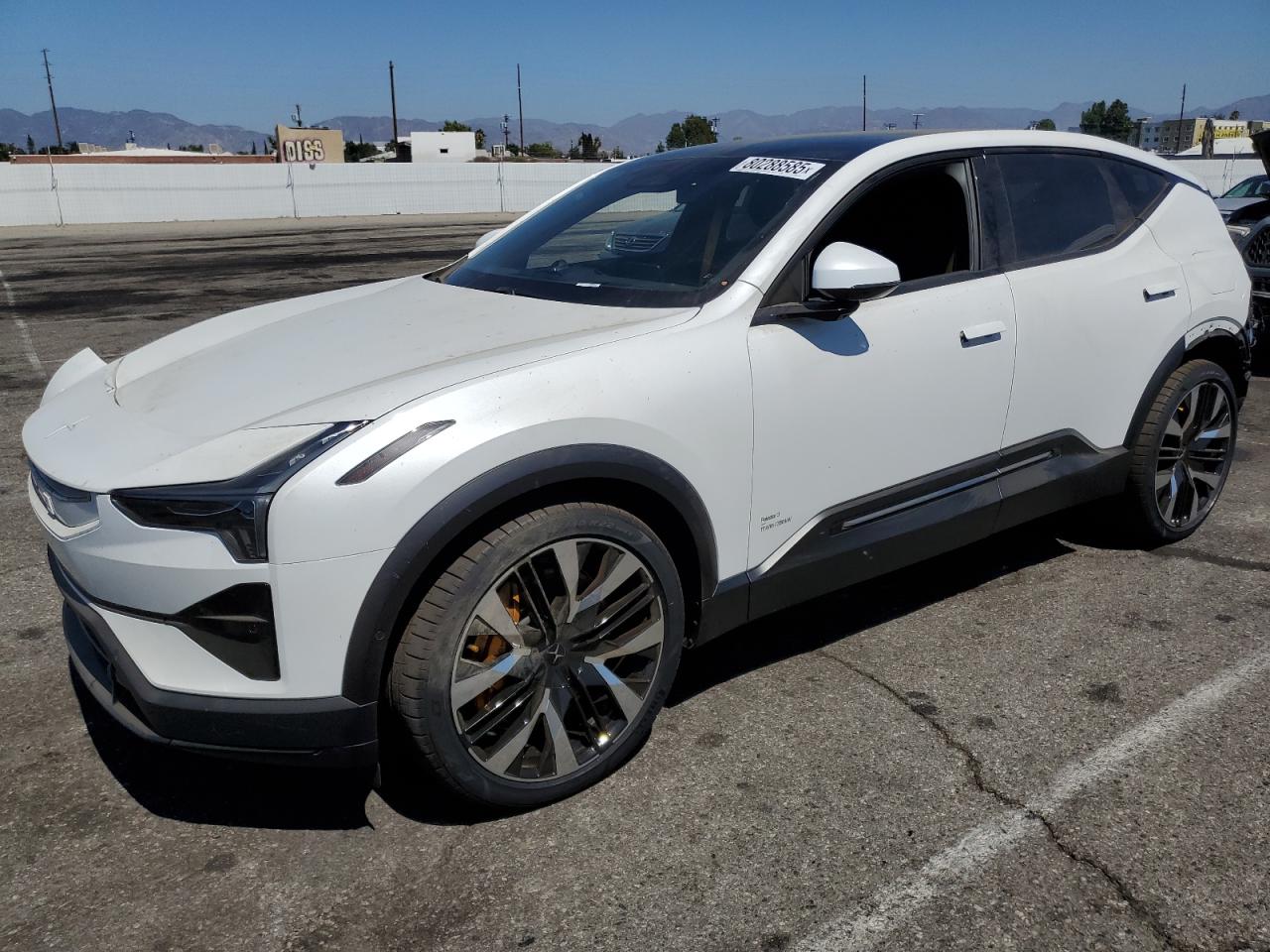 2025 Polestar 3 Performance Launch Edition, VIN 7SYEE3YB9SG027344 — Rear end