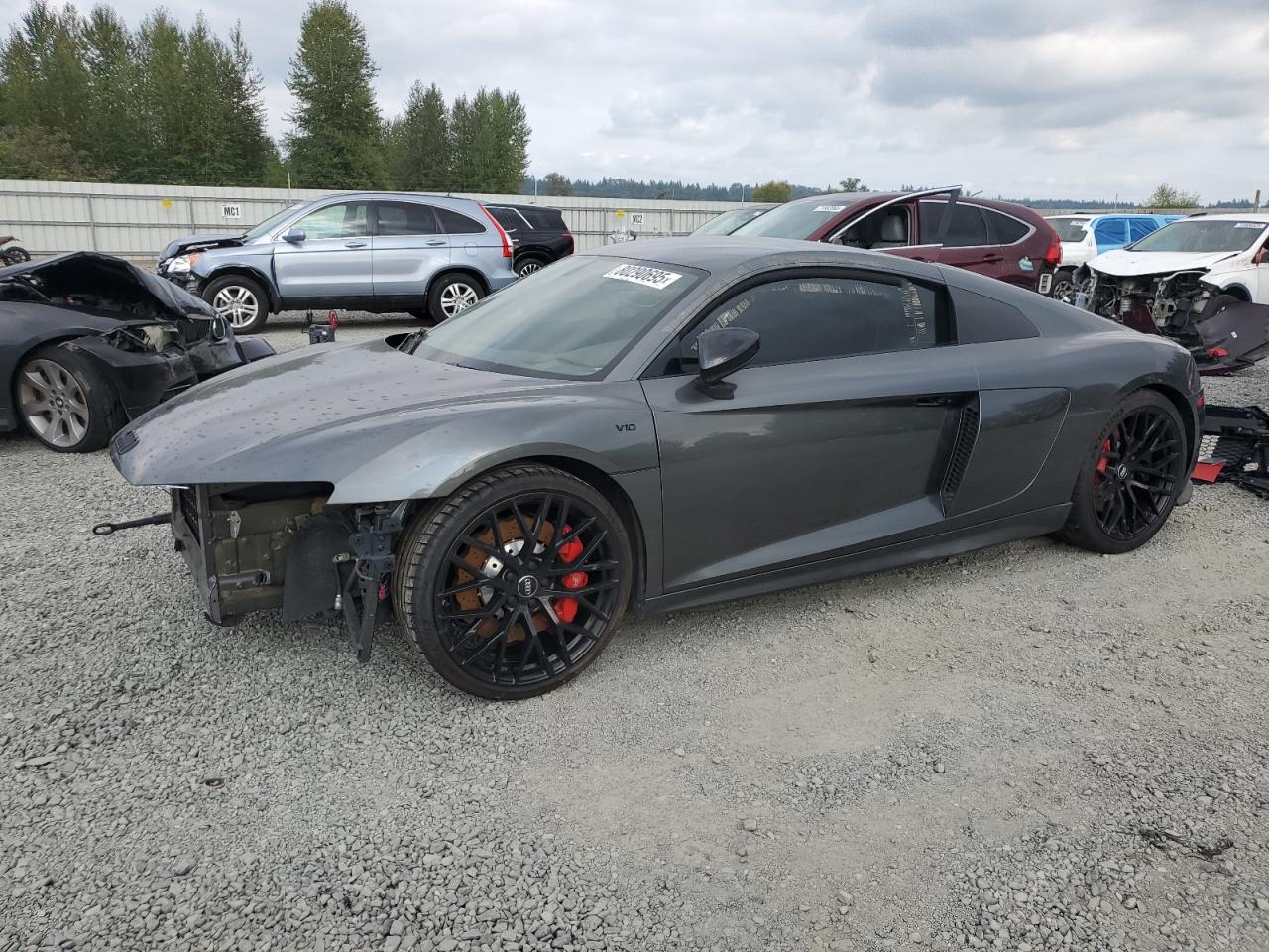 2018 Audi R8 V10, VIN WUABAAFX7J7902446 — Фото с аукциона