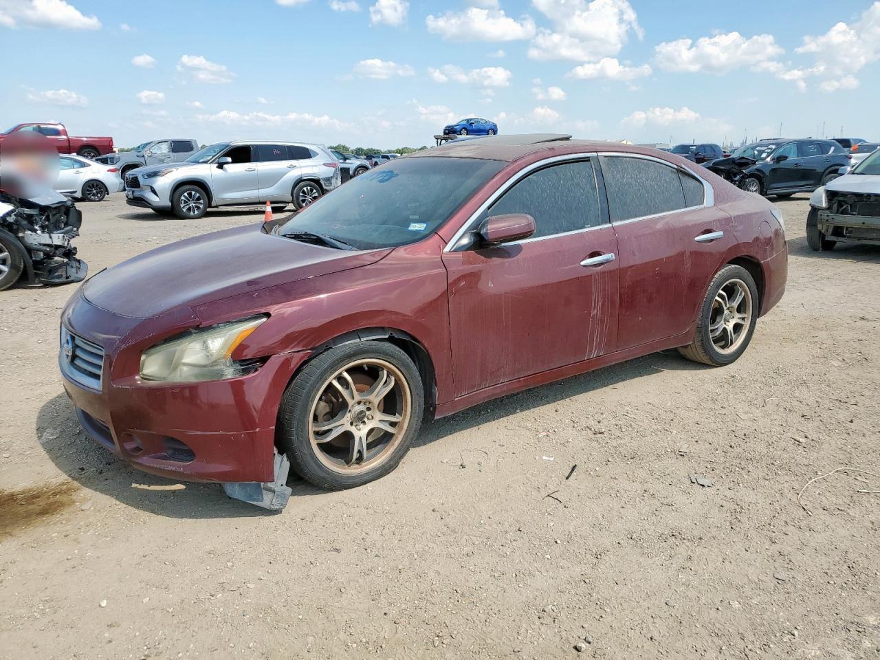 2012 Nissan Maxima SV, VIN 1N4AA5APXCC810724 — Перед