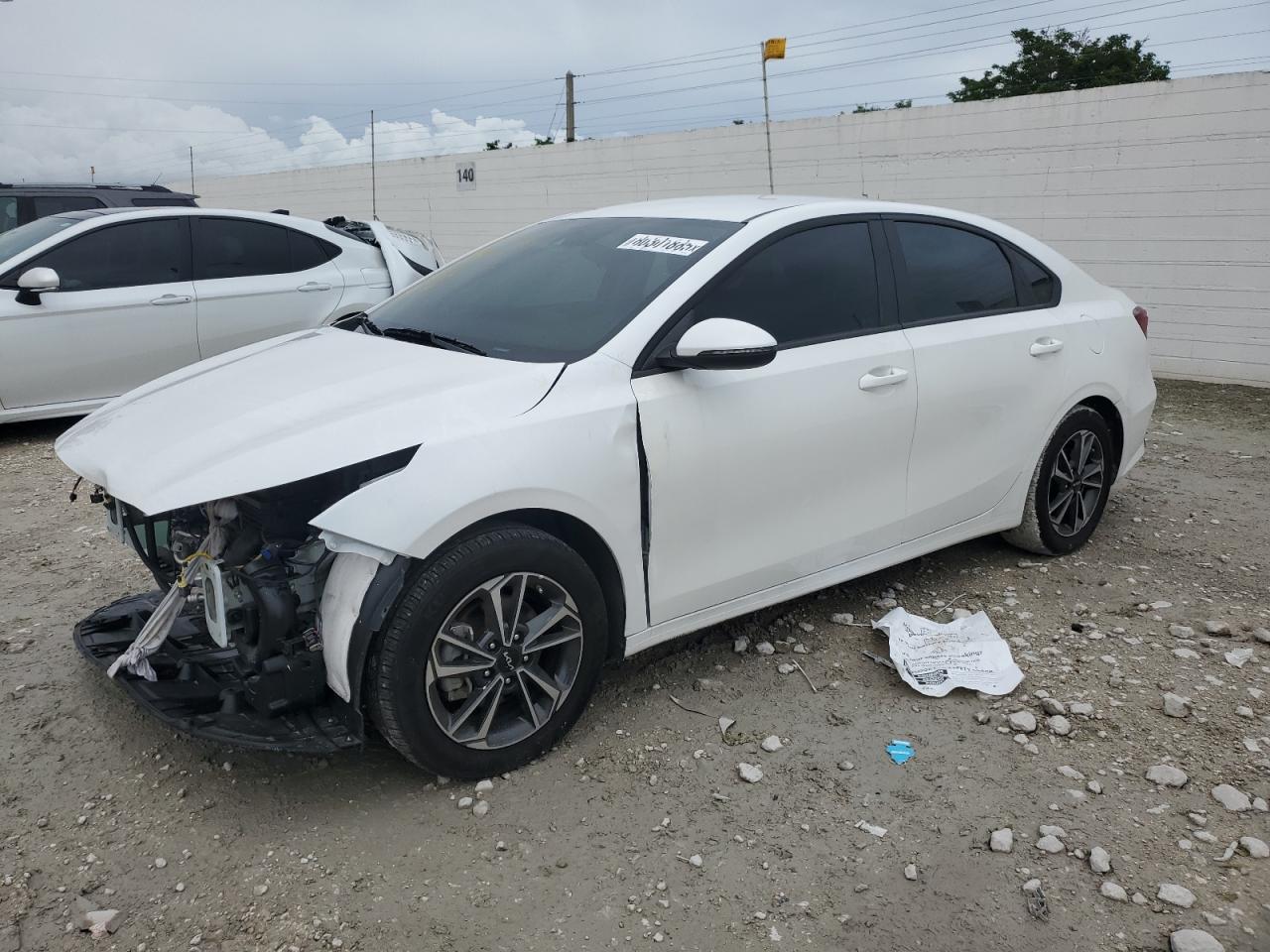 2024 Kia Forte LXS, VIN 3KPF24ADXRE696335 — Frame damage