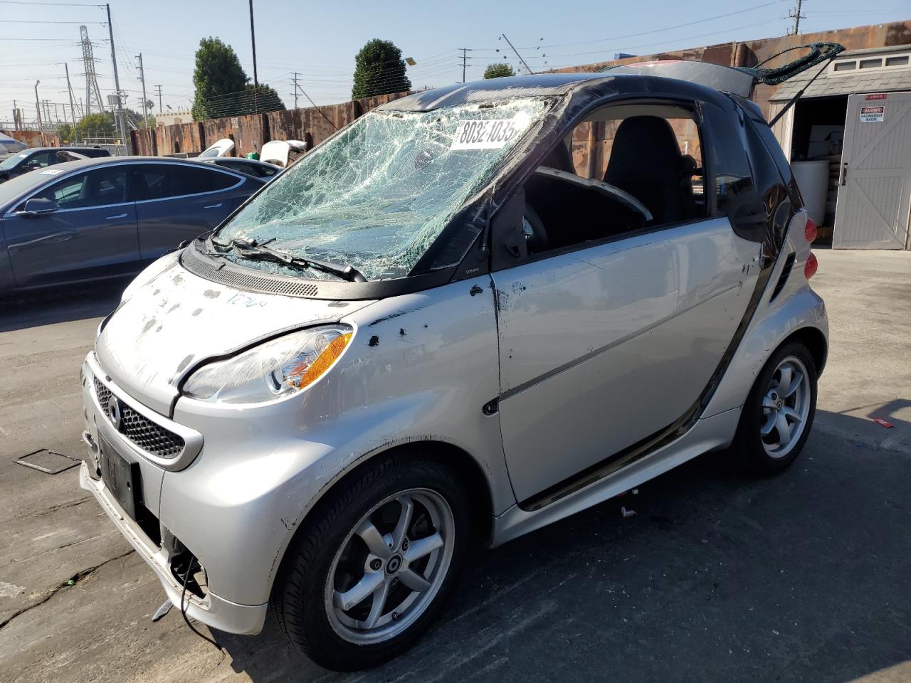 2015 Smart fortwo Passion, VIN WMEEJ3BAXFK808140 — По всему кузову
