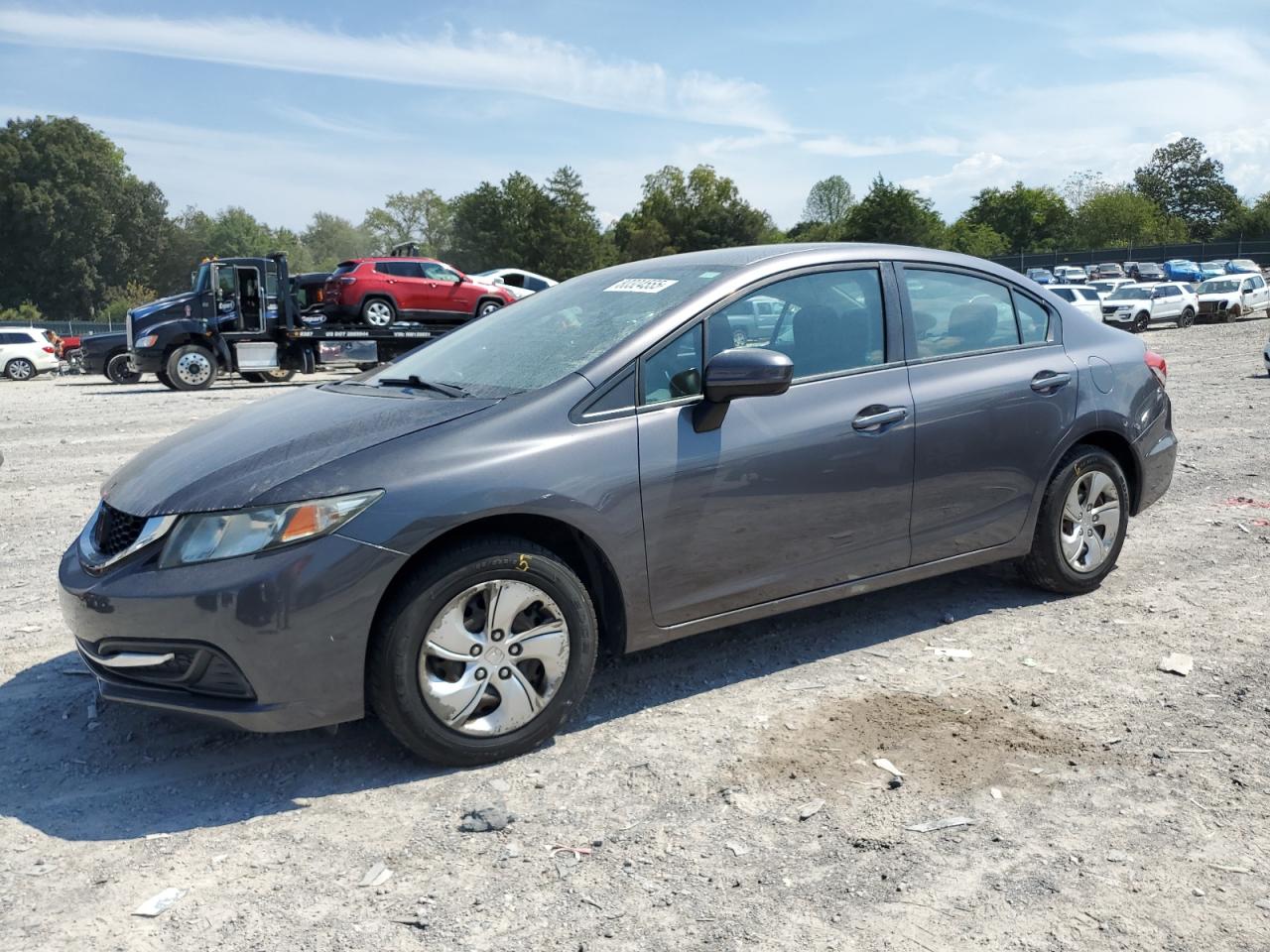 2015 Honda Civic LX, VIN 19XFB2F53FE063452 — Biohazard / chemical