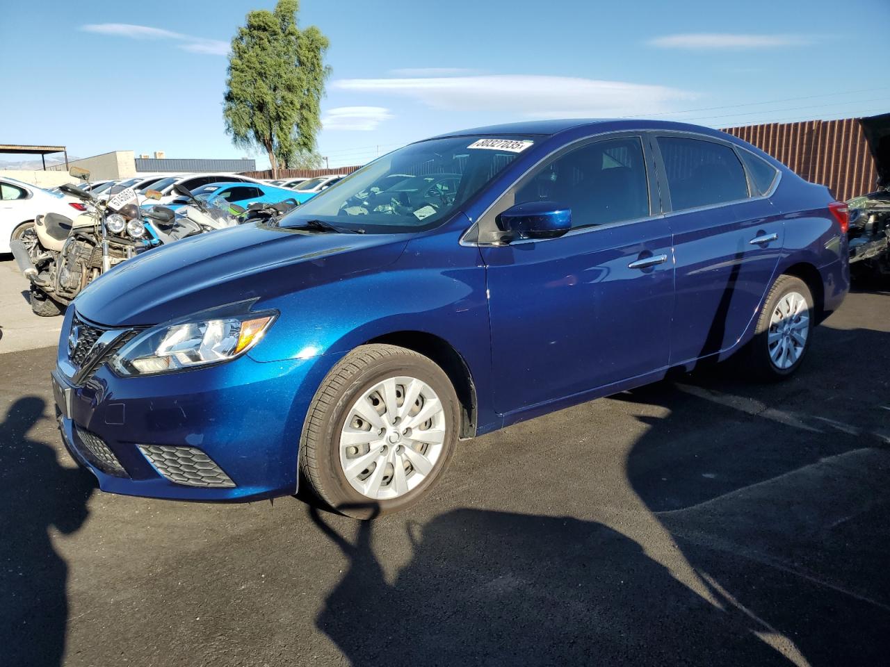 2017 Nissan Sentra S, VIN 3N1AB7AP0HY250569 — Minor dents and scratches