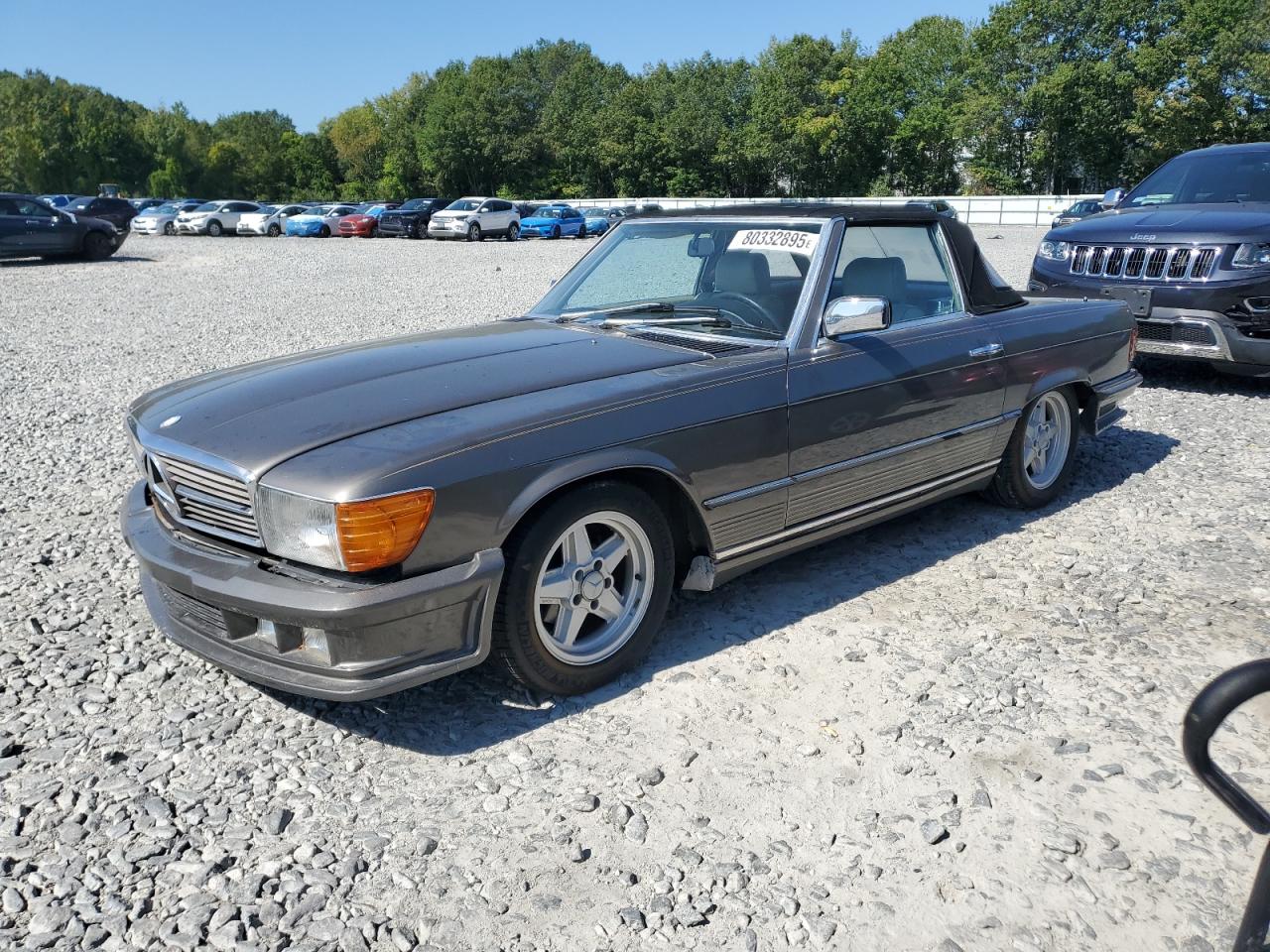 1984 Mercedes-Benz 280, VIN WDB1070421A007360 — Rear end