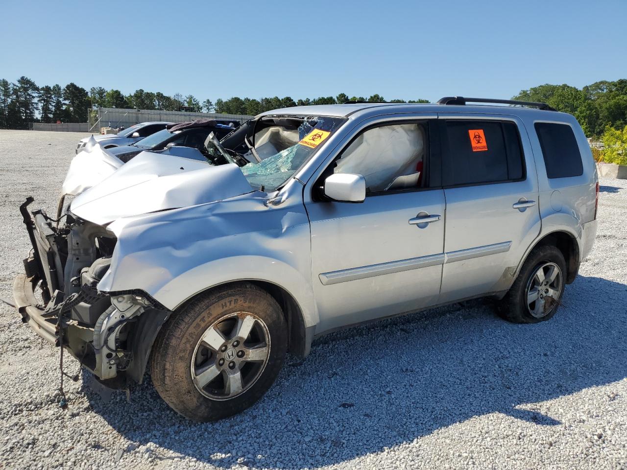 2010 Honda Pilot EX-L, VIN 5FNYF3H64AB005216 — Biohazard / chemical
