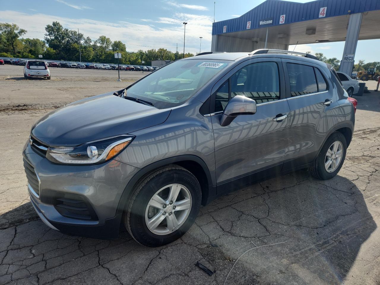 2020 Chevrolet Trax LT, VIN 3GNCJLSB6LL290589 — Rear end