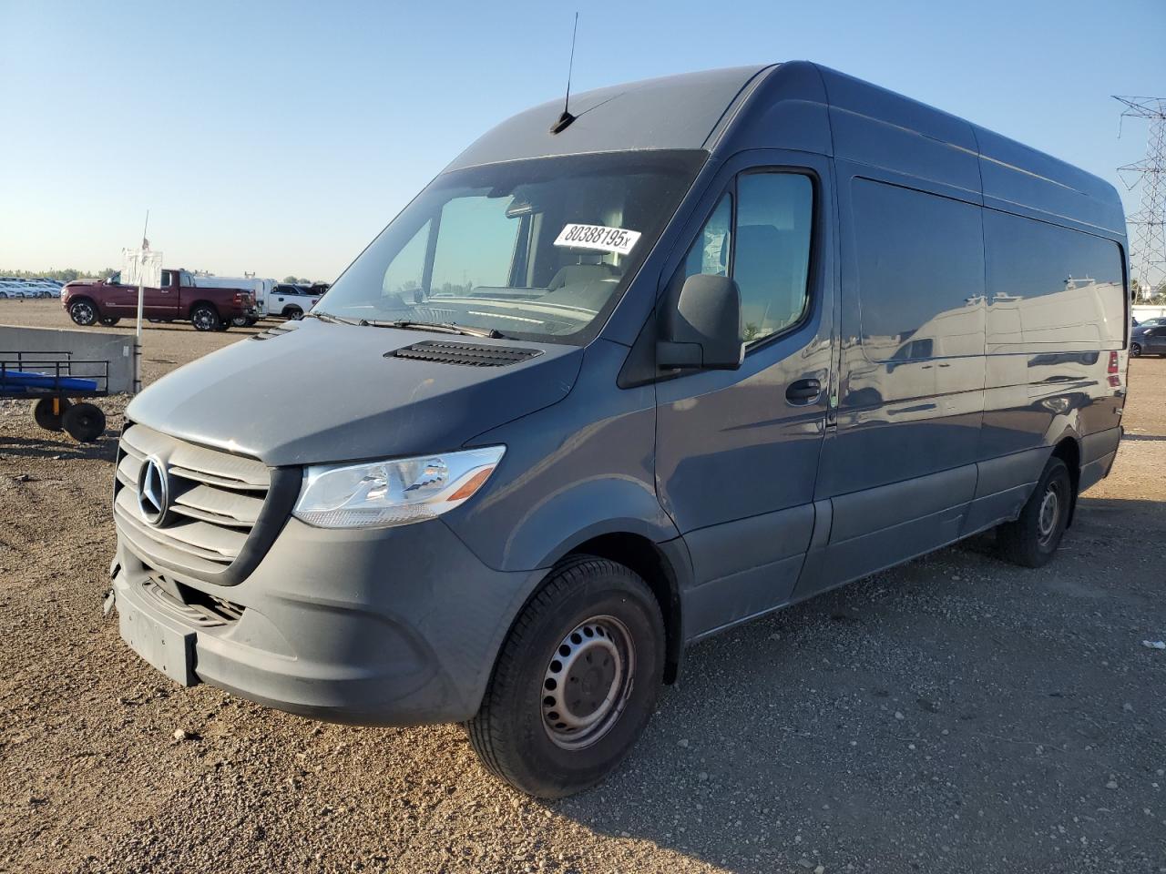 2019 Mercedes-Benz Sprinter Cargo, VIN WD4PF1CD6KP123870 — Rear end