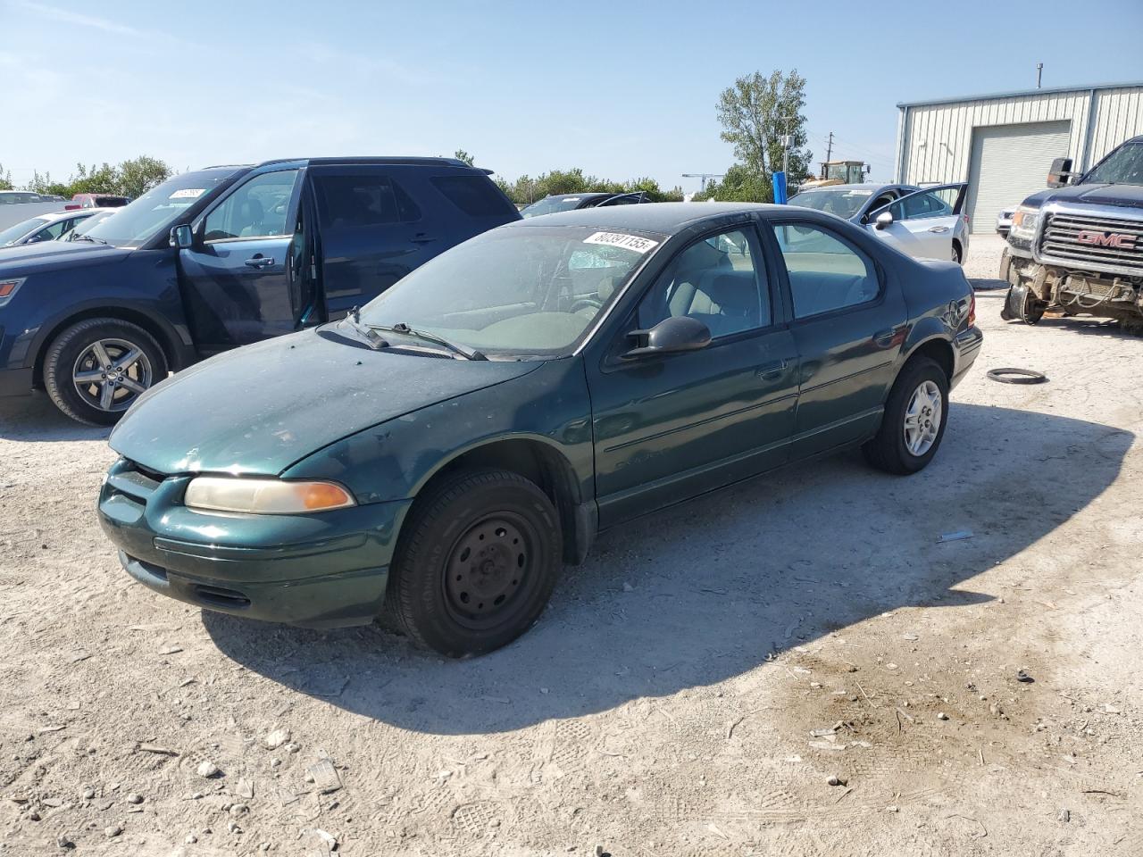 1999 Dodge Stratus SE, VIN 1B3EJ46CXXN686915 — Front end