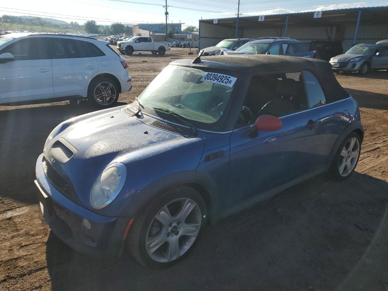 2008 MINI Convertible S, VIN WMWRH33538TU81152 — Мелкие вмятины и царапины
