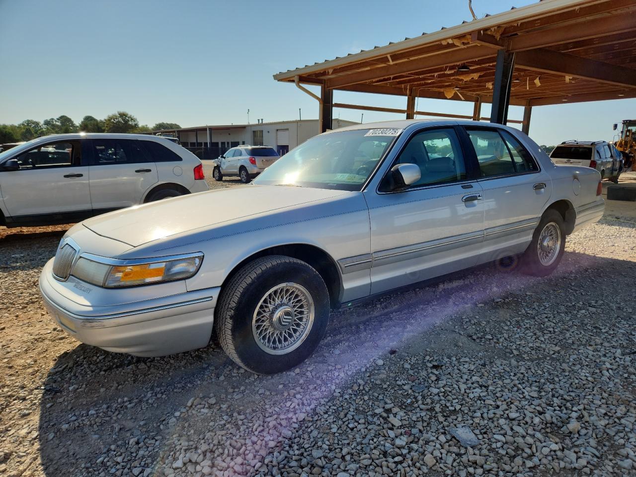 1997 Mercury Grand Marquis LS, VIN 2MELM75W0VX669884 — Undercarriage