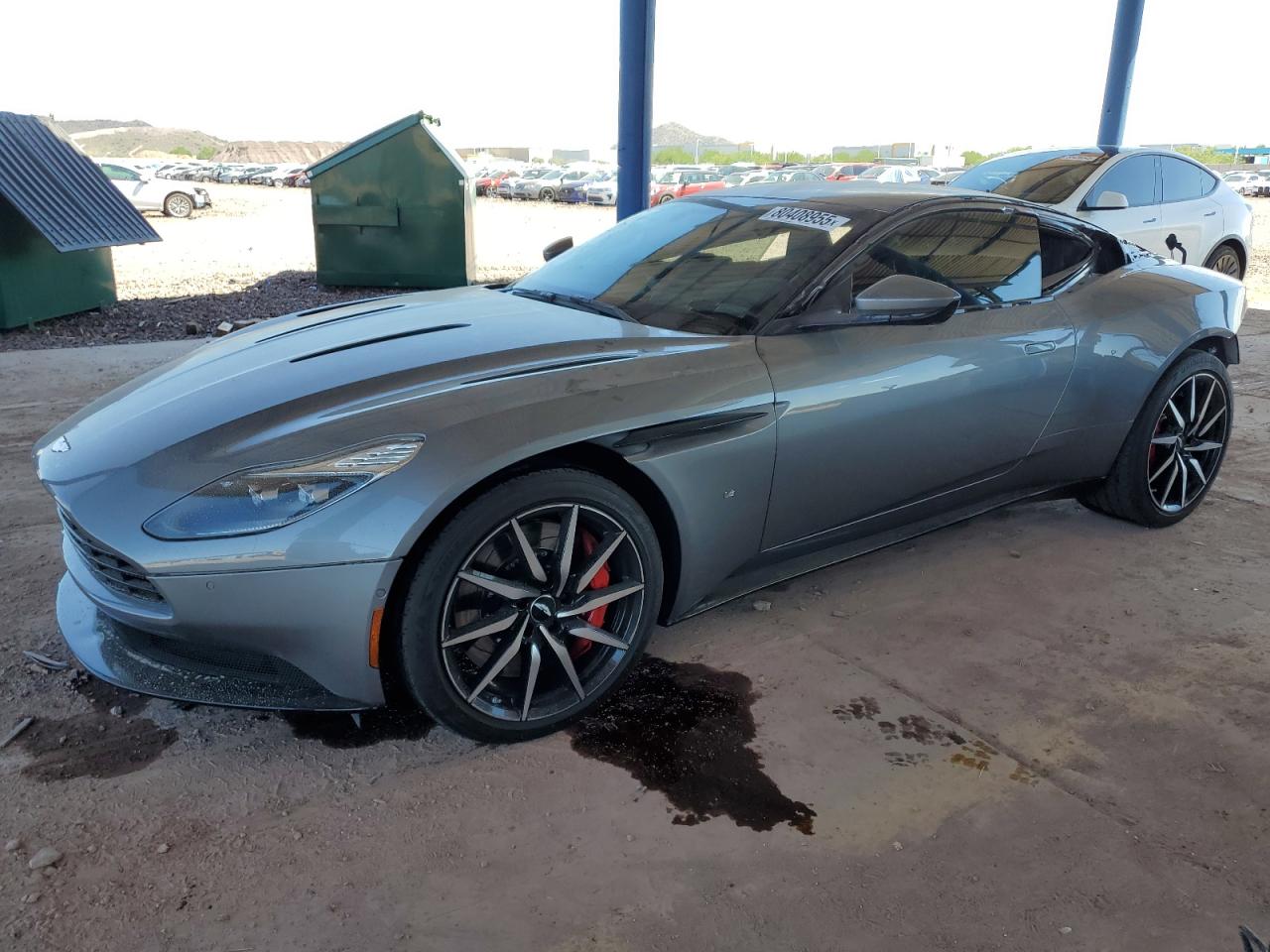 2018 Aston Martin DB11, VIN SCFRMFAV4JGL03446 — Rear end