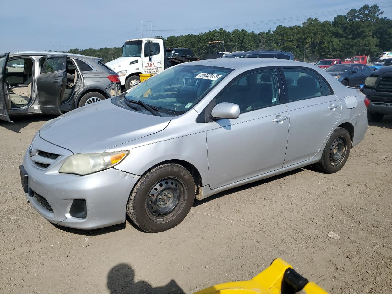 2011 Toyota Corolla L, VIN 2T1BU4EE1BC611236 — Rear end