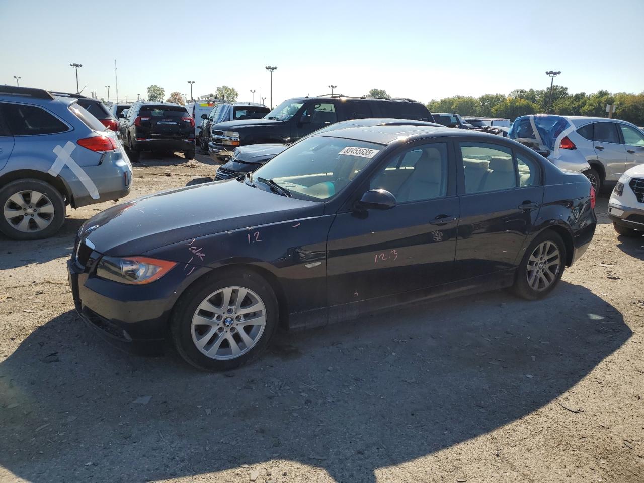 2006 BMW 3 Series 325i, VIN WBAVB135X6PT21389 — Ранее повреждён