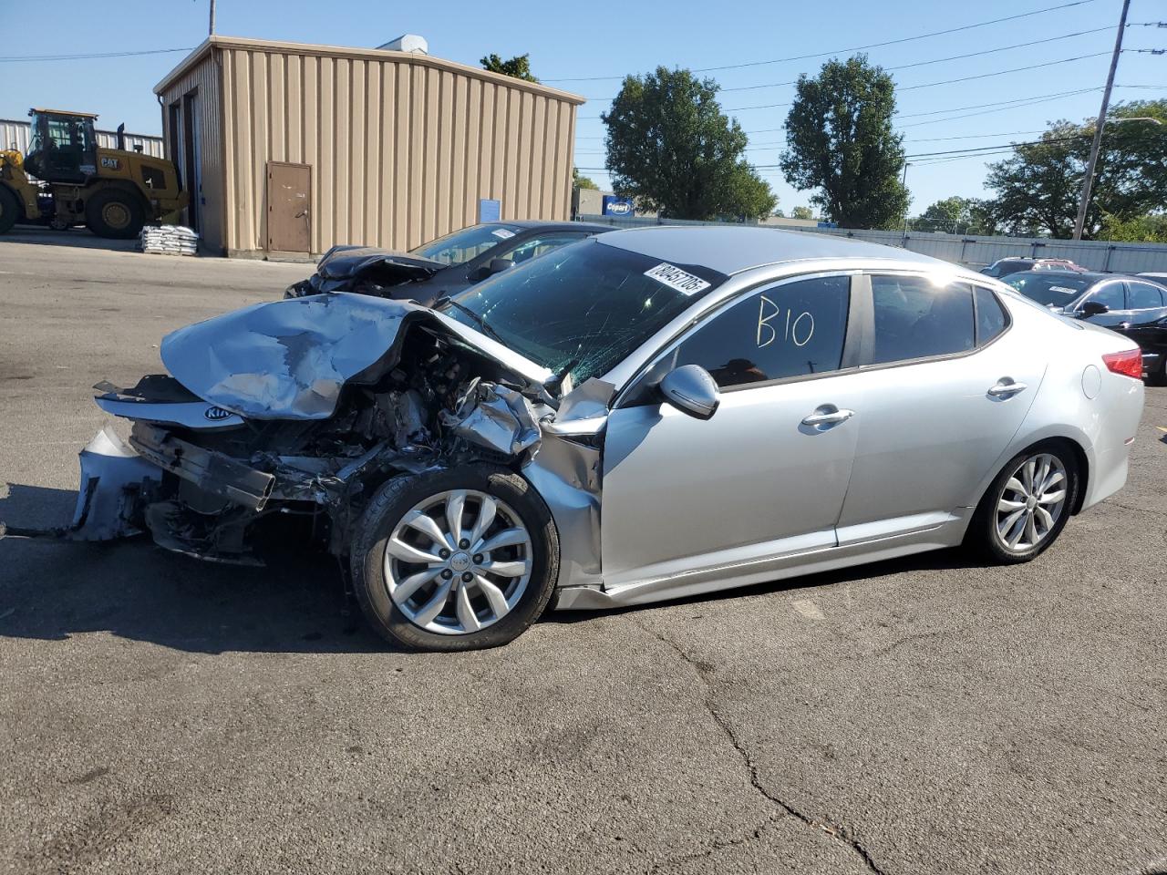 2015 Kia Optima EX, VIN 5XXGN4A78FG488169 — Front end