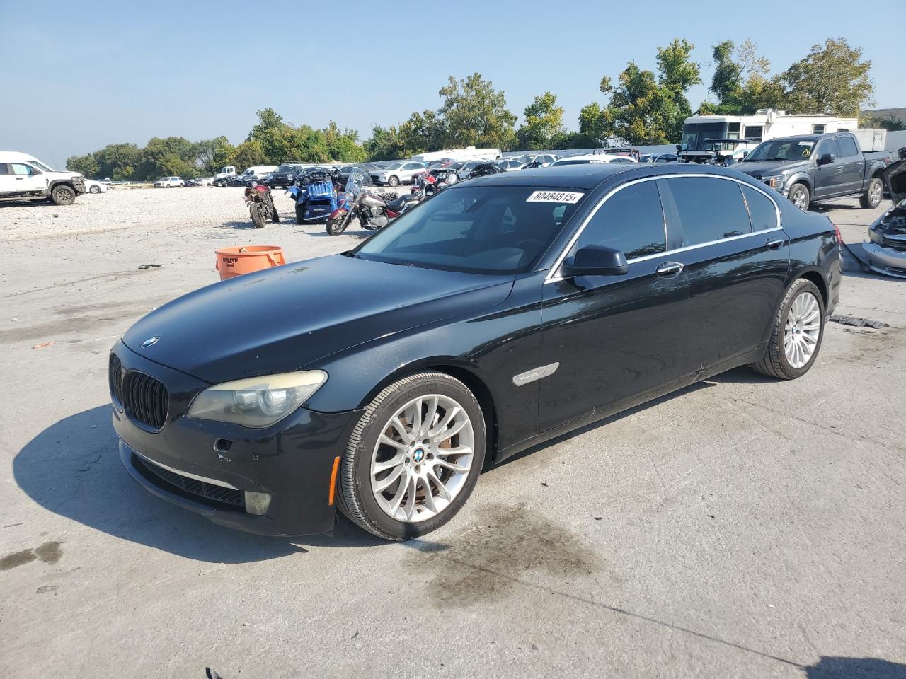 2010 BMW 7 Series 750Li, VIN WBAKB8C5XACY62728 — Фото с аукциона
