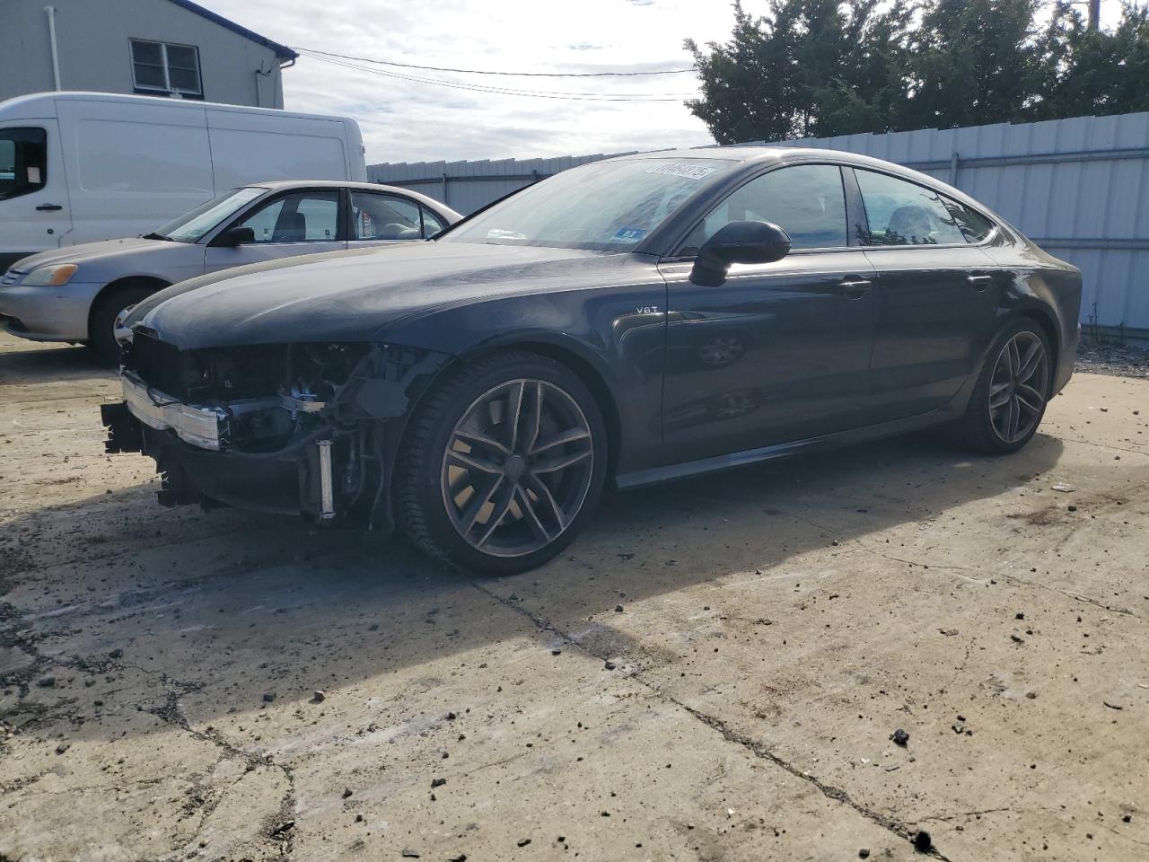 2018 Audi S7 Premium Plus, VIN WAUWFAFC4JN024304 — Front end