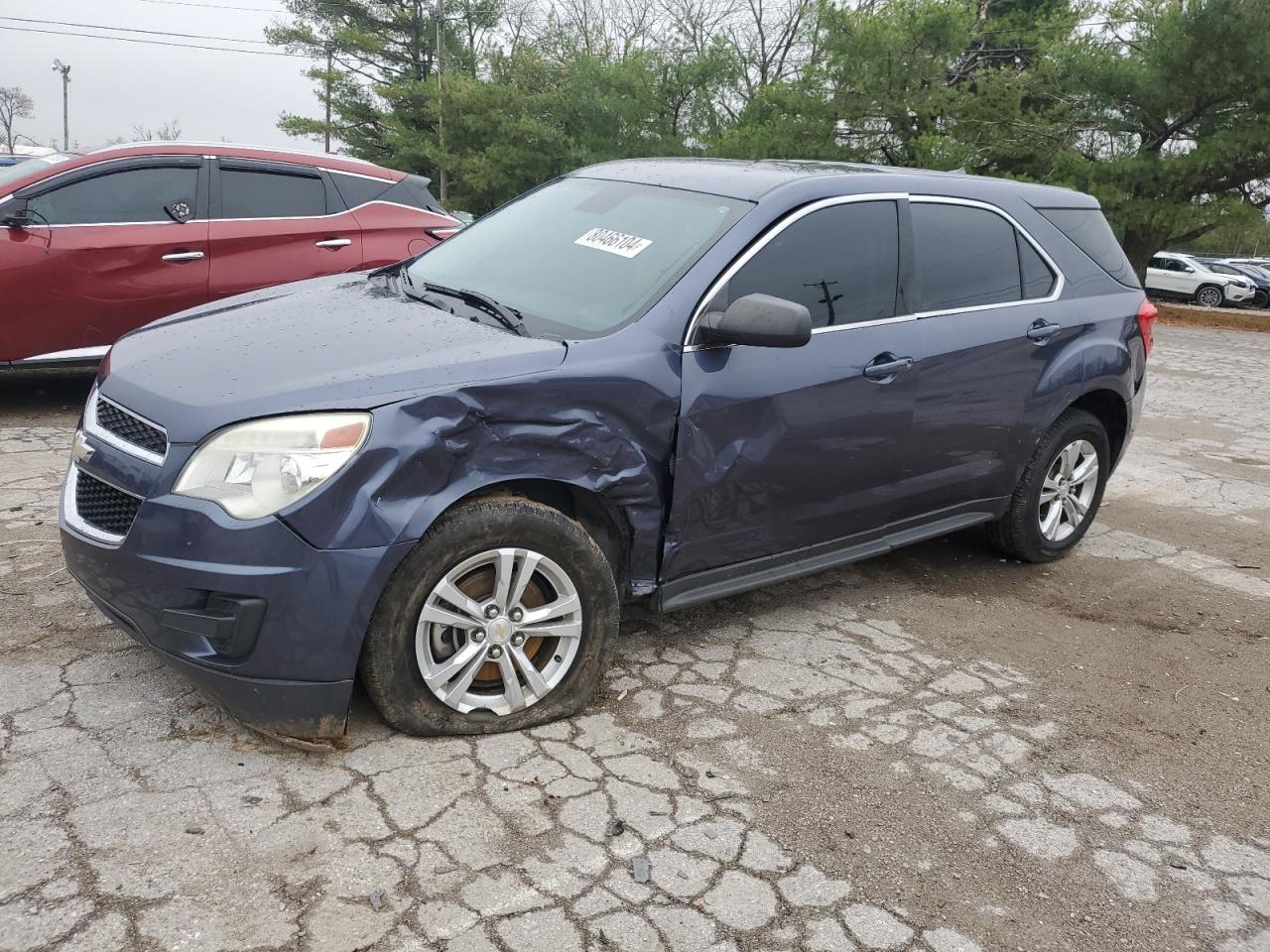 2014 Chevrolet Equinox LS, VIN 2GNALAEKXE6118557 — Front end