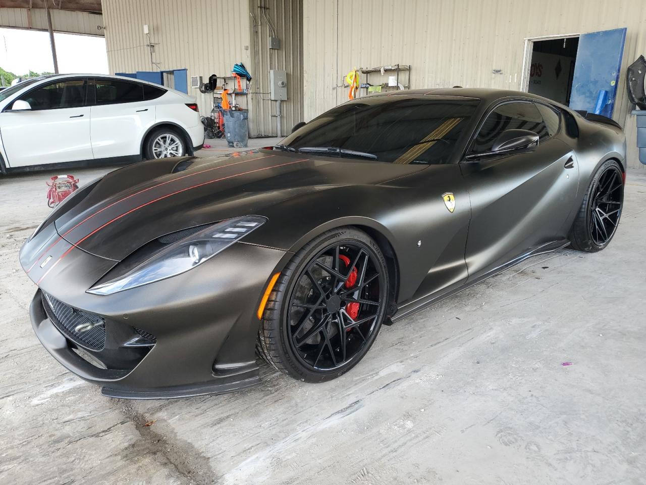 2019 Ferrari 812, VIN ZFF83CLA8K0241728 — Water / flood