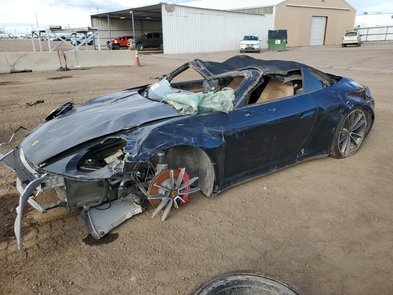 2020 Porsche 911 Carrera S, VIN WP0CB2A92LS263776 — Rollover