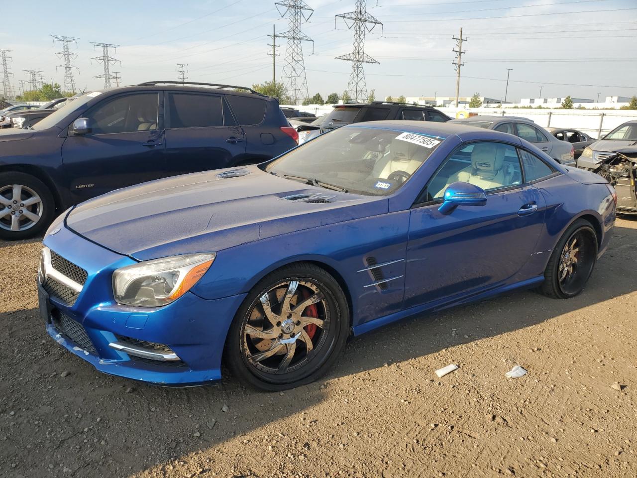 2014 Mercedes-Benz SL 550, VIN WDDJK7DA7EF026387 — Undercarriage