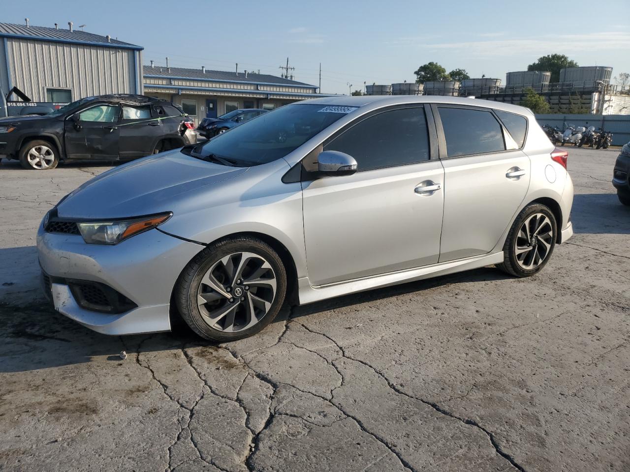 2016 Scion iM, VIN JTNKARJE6GJ503326 — Front end