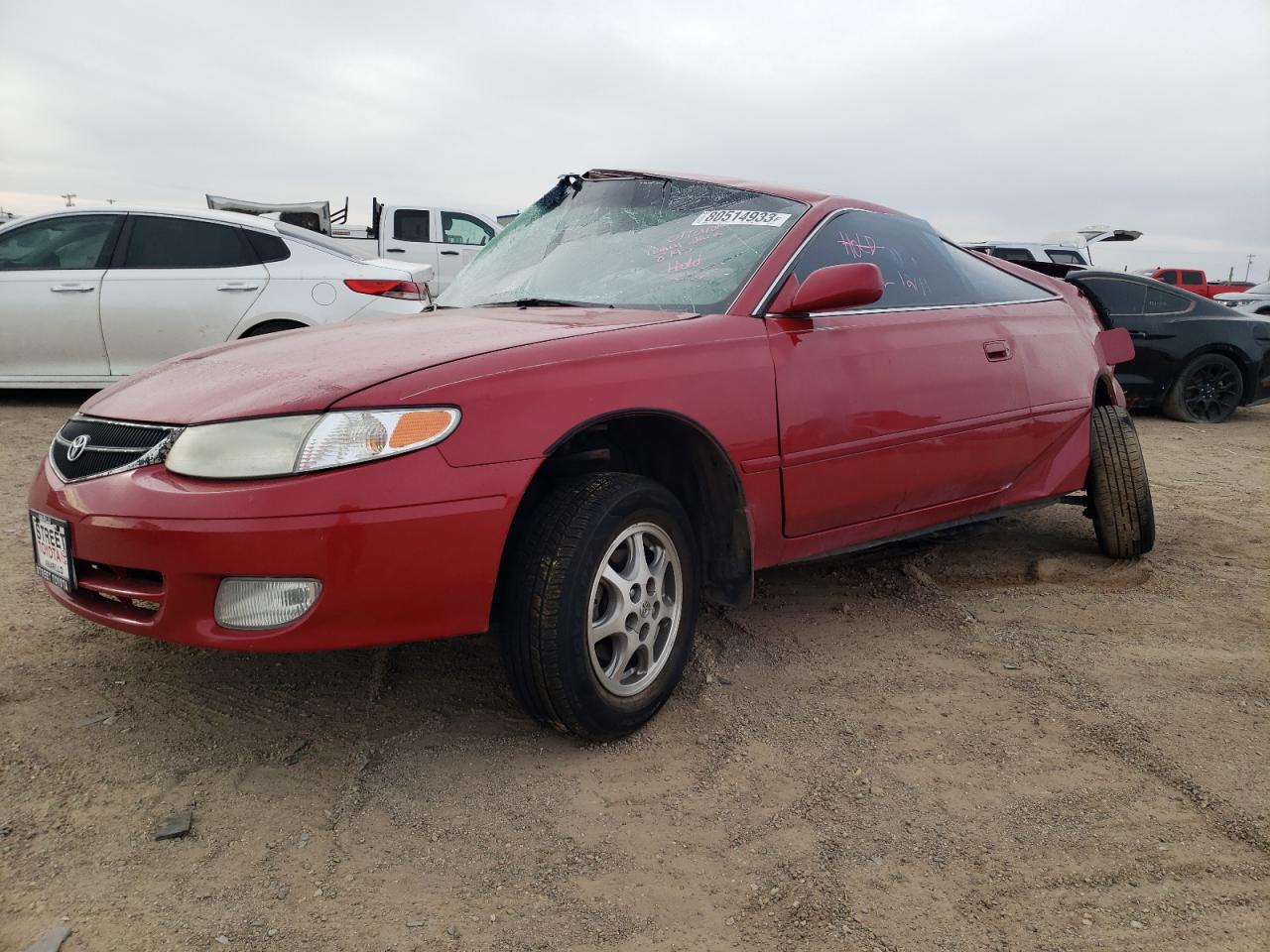 2001 Toyota Solara SE, VIN 2T1CG22P71C508195 — All over