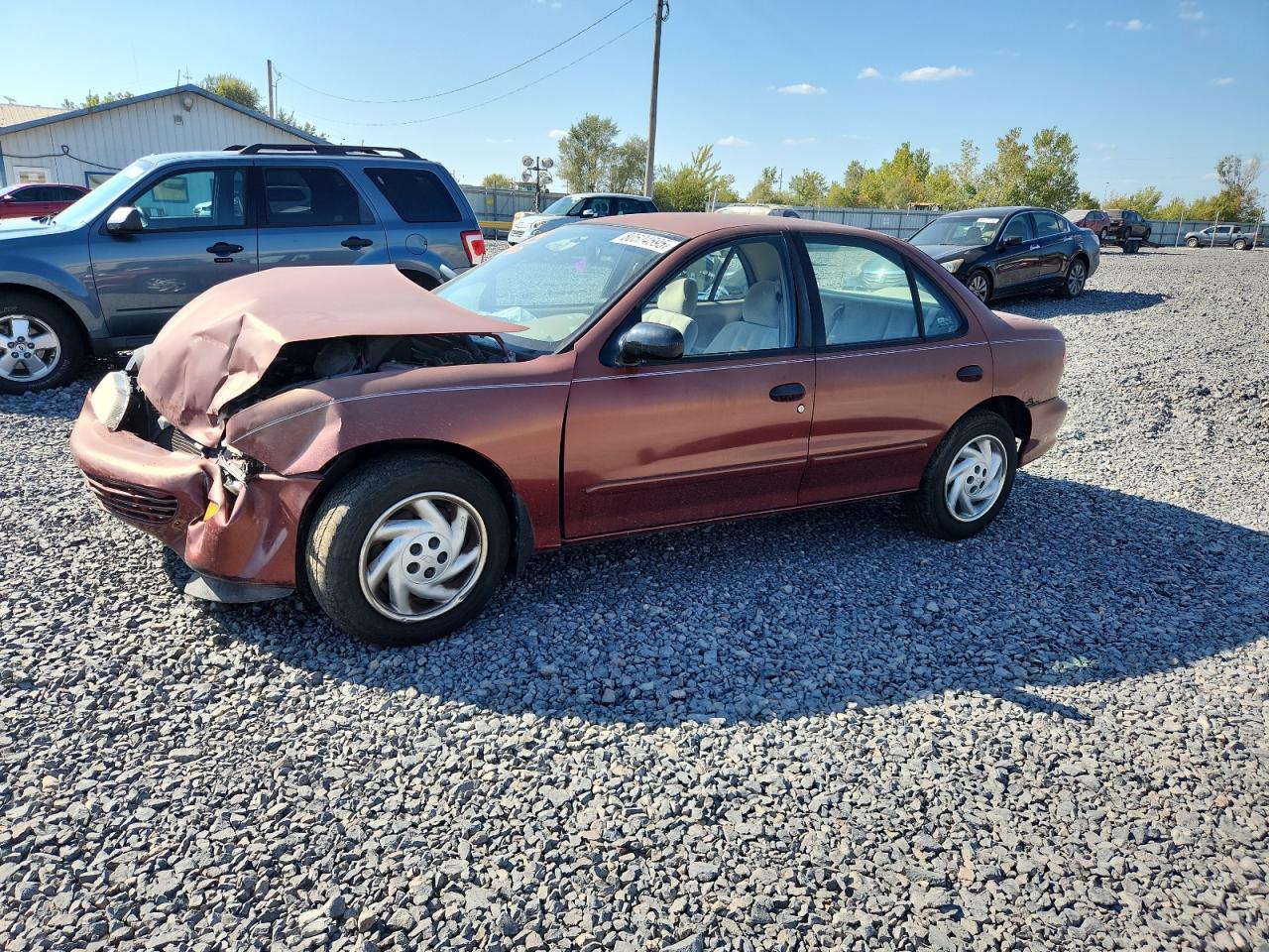 1999 Chevrolet Cavalier LS, VIN 1G1JF5243X7115184 — Front end