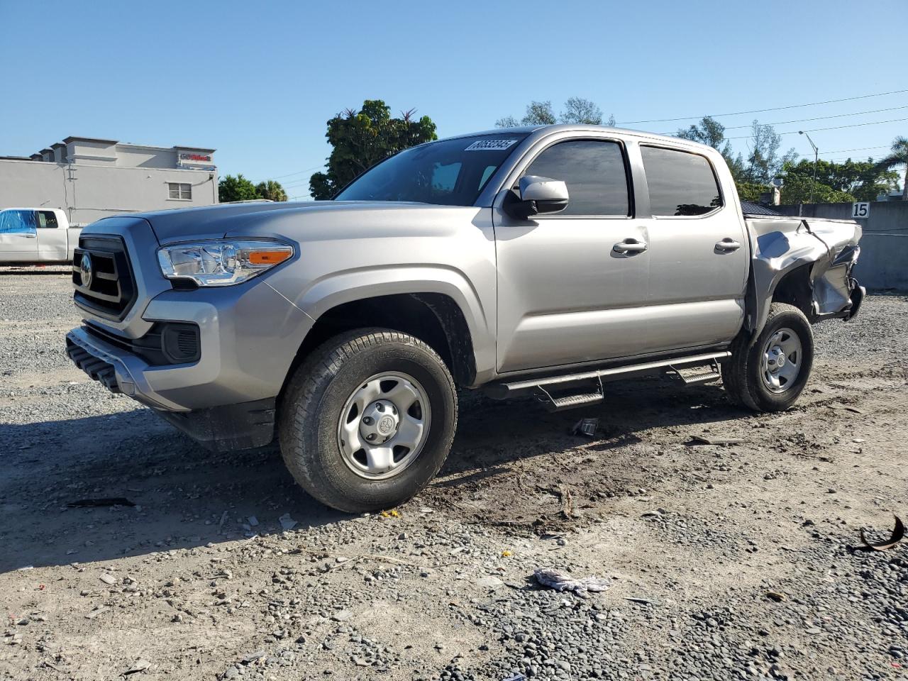 2021 Toyota Tacoma SR, VIN 3TYAX5GN8MT020454 — Rear end