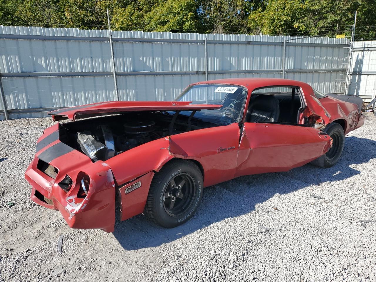 1981 Chevrolet Camaro, VIN 1G1AP87HXBL169074 — All over