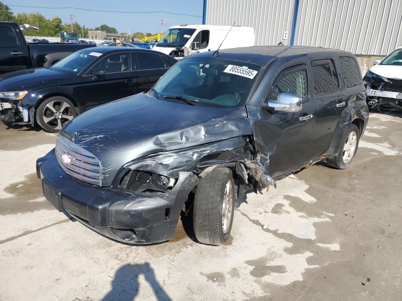 2011 Chevrolet HHR 1LT, VIN 3GNBABFW9BS544593 — Front end