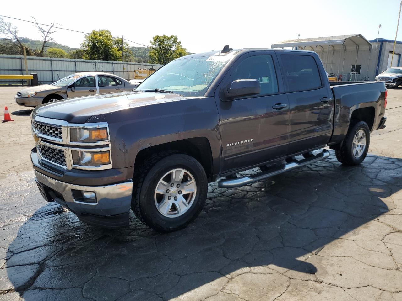 2015 Chevrolet Silverado 1500 LT, VIN 3GCPCREC6FG185382 — Rear end