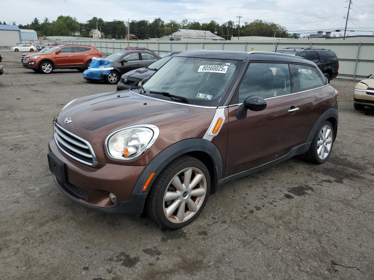 2014 MINI Paceman, VIN WMWSS1C53EWN94648 — Minor dents and scratches