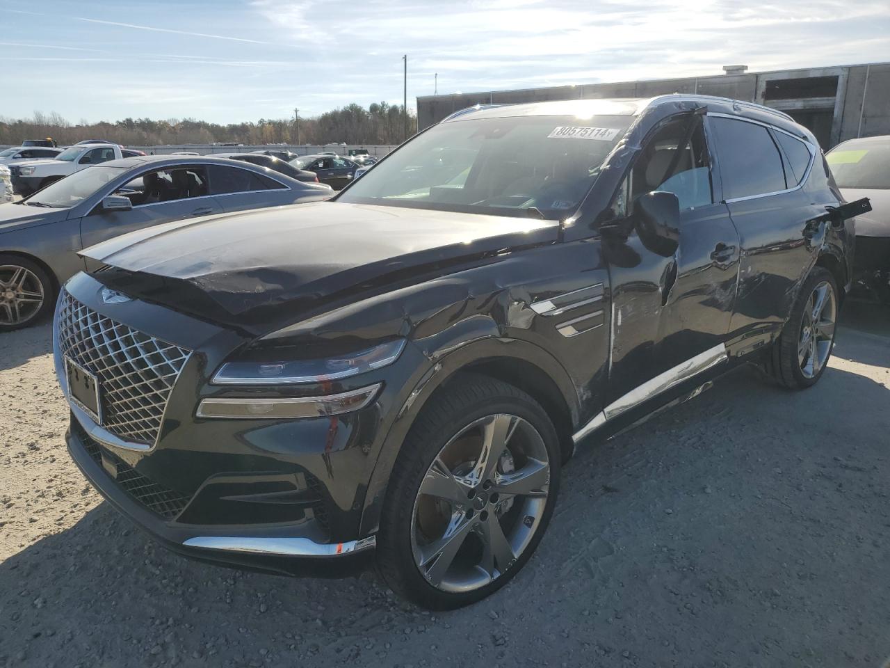 2024 Genesis GV80 Prestige Signature, VIN KMUHCESCXRU168293 — Side